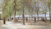 Vincent Van Gogh Lane at the Jardin du Luxembourg  (nn04) oil painting picture wholesale
